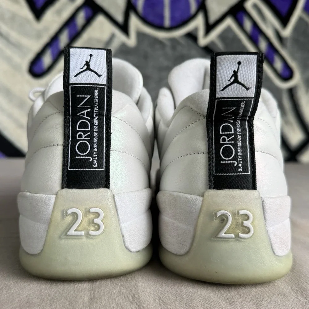 Size 13 - Nike Air Jordan 12 Low Retro Easter DB0733-190 White/Blue